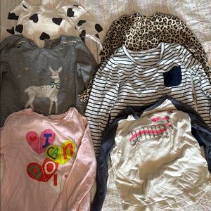 Adorable Lot of Long Sleeve 3T Kids' Tees